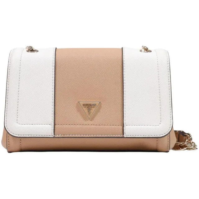 Guess Schoudertas Guess NOELLE II CNVRTBLE XBODY FLAP HWZG96 72210 Cream White / Beige