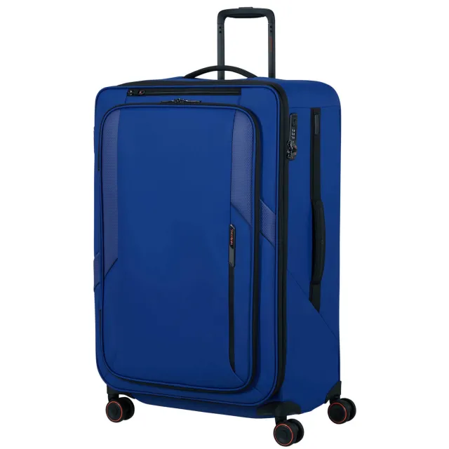 Samsonite Glazed Spinner 78 cm koffer blauw
