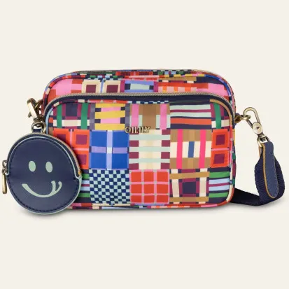 Oilily Smiley cross body Blauw