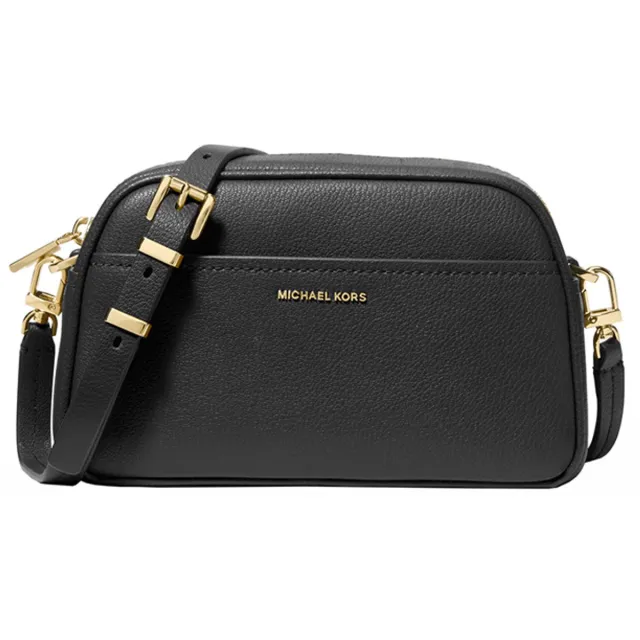 Michael Kors Jet Set Crossbodytas Kleine Dames - Leer - Zwart