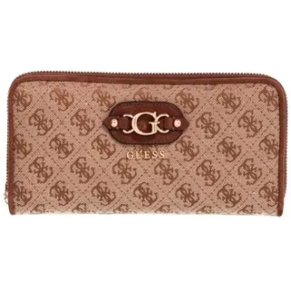 Guess Samantha ritsportemonnee bruin, foto 3