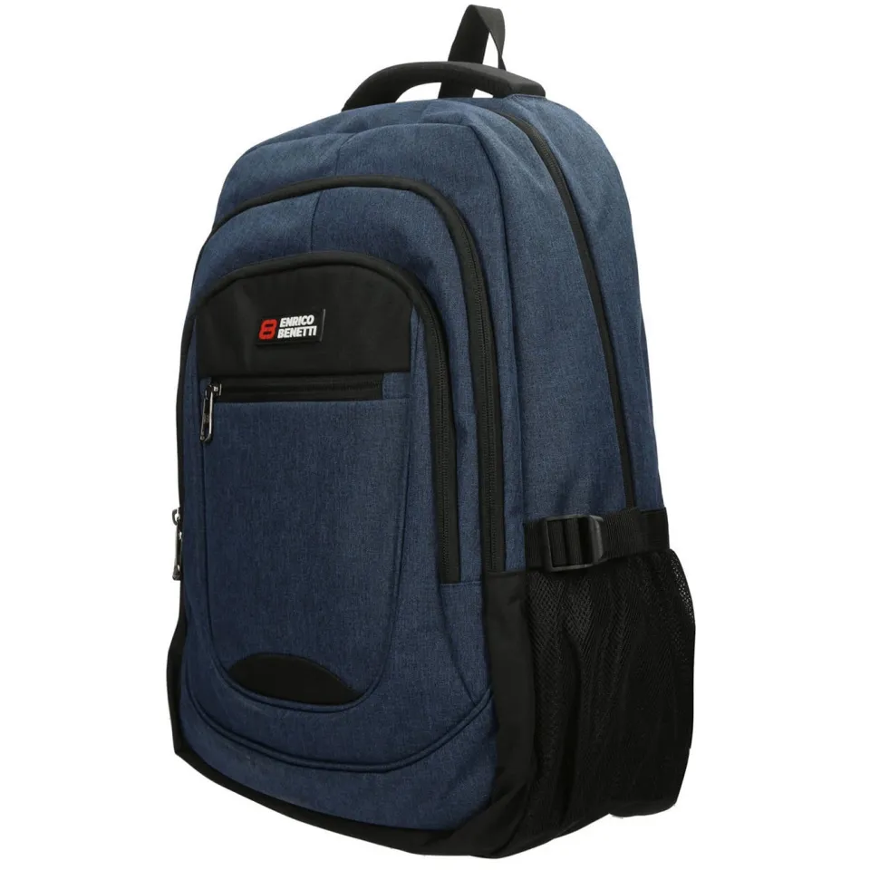 Enrico Benetti Hamburg laptoprugzak blauw, foto 5
