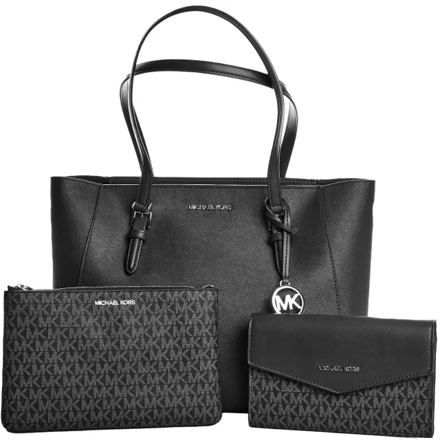 Michael Kors Charlotte 3 in 1 handtas zwart Black