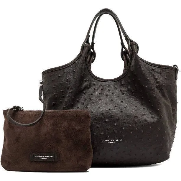 Gianni Chiarini Dua 12669 schoudertas bruin, foto 2