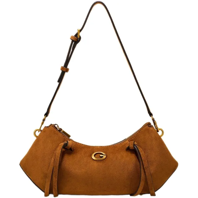 Guess Allegra schoudertas cognac Bruin