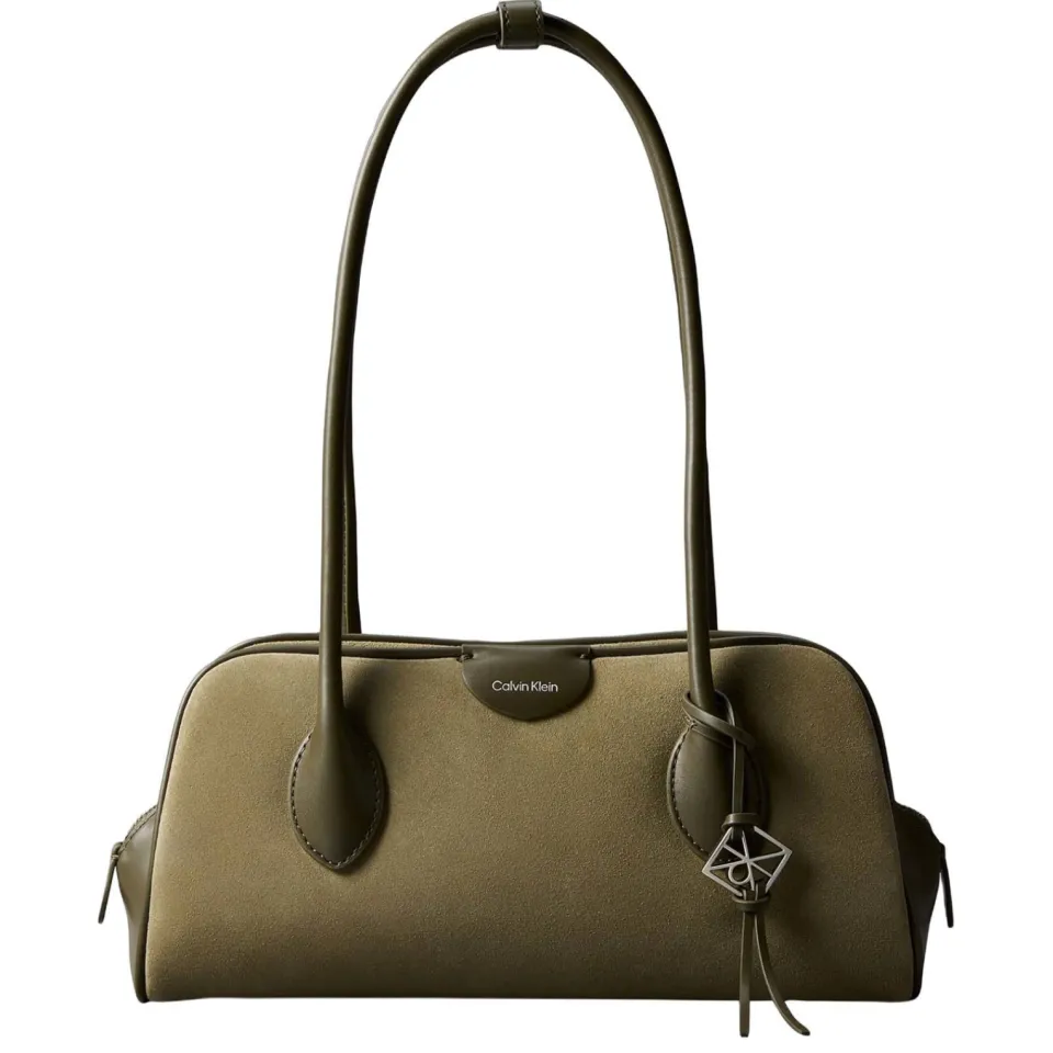 Calvin Klein Emblem Trio schoudertas olijfgroen, foto 2