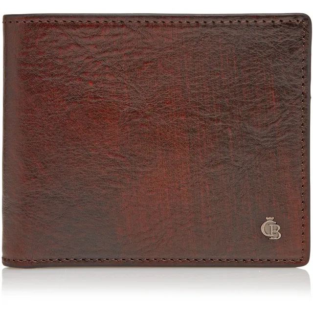 Castelijn & Beerens Castelijn en Beerens Portemonnee / Portefeuille Heren - Billfold - RIFD - Leer - Rien - Cognac