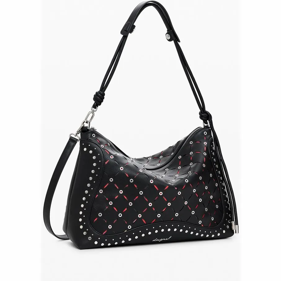 Desigual Leiria Yankee schoudertas zwart Black