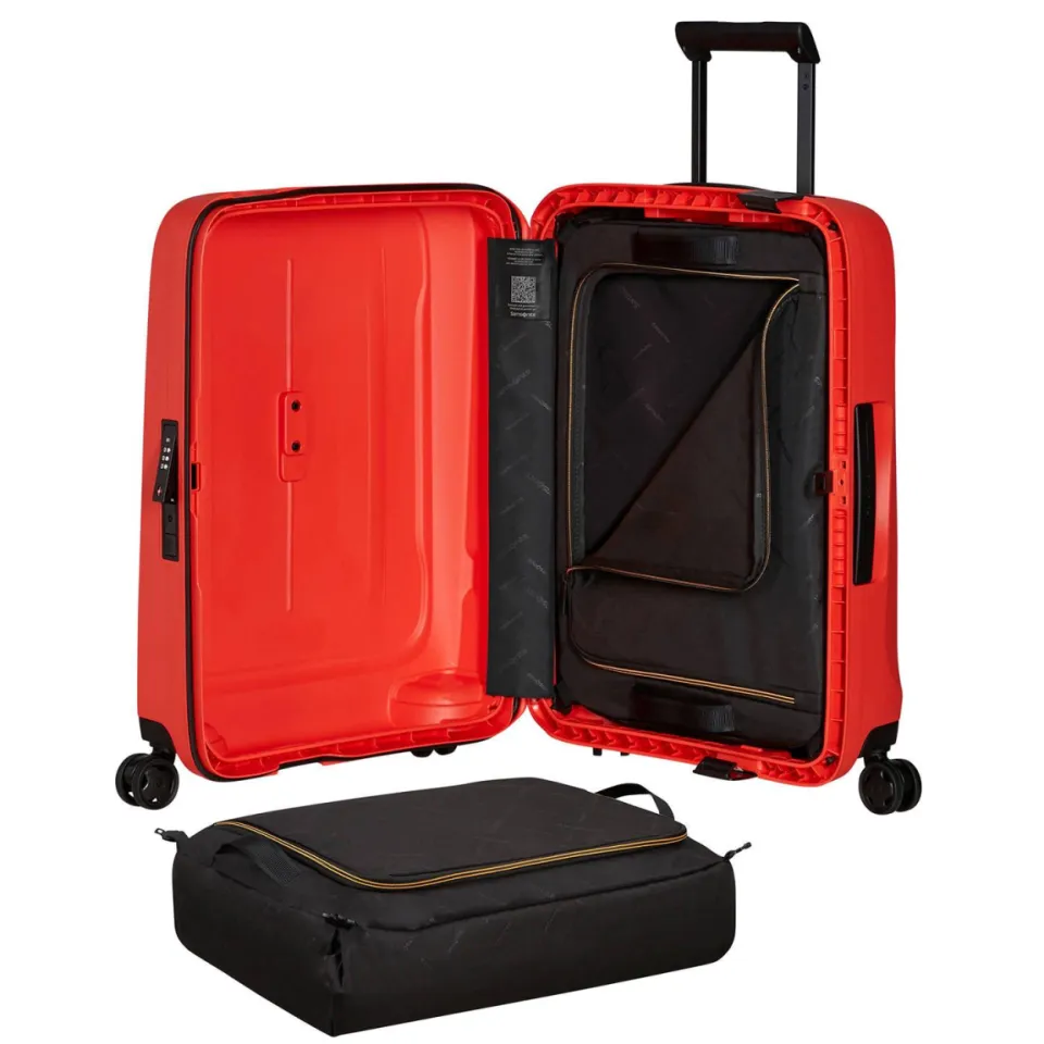 Samsonite Essens handbagagekoffer rood, foto 3
