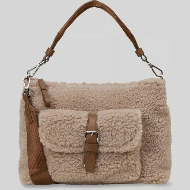 Marc O'Polo Caren hobo schoudertas taupe, foto 2