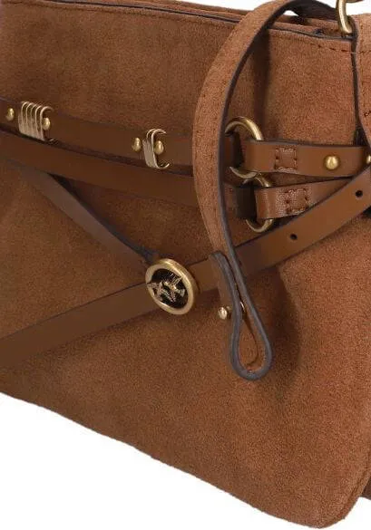 Pinko Belt Bag mini schoudertas cognac, foto 5