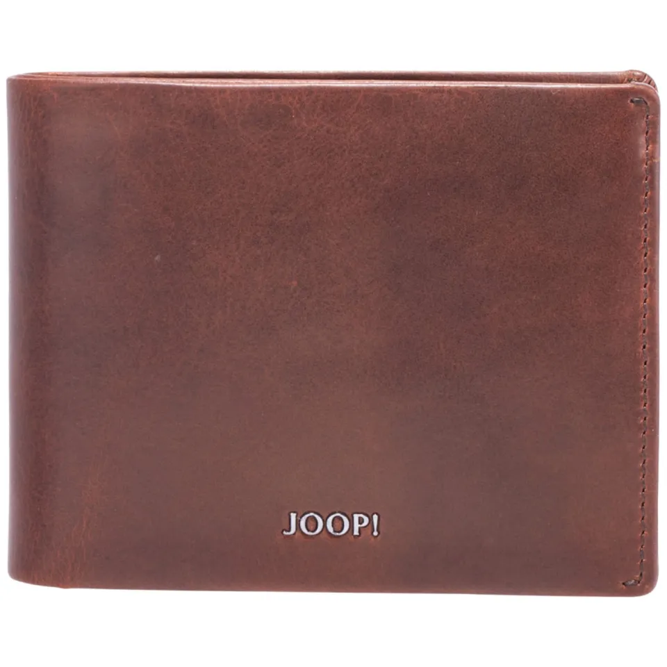 Joop! Portemonnee van echt rundleer model 'cerratano' Bruin