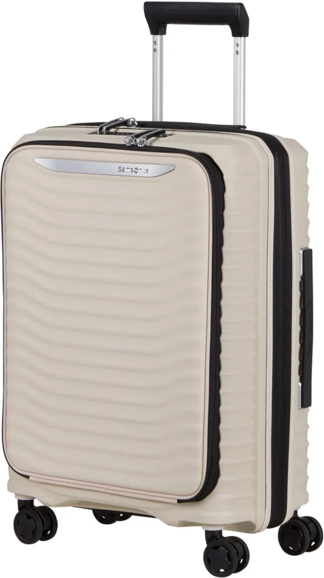 Samsonite Upscape spinner handbagagekoffer sandstone