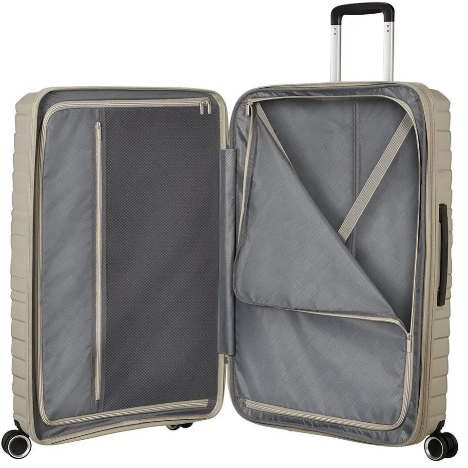 American Tourister Flytwist spinner 78 koffer zand, foto 5