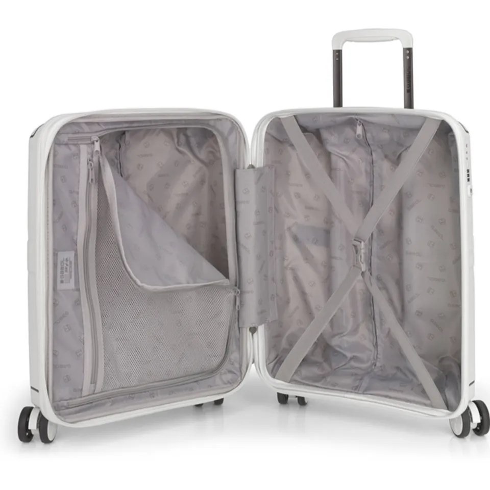 Gabol Crosby handbagagekoffer wit, foto 3