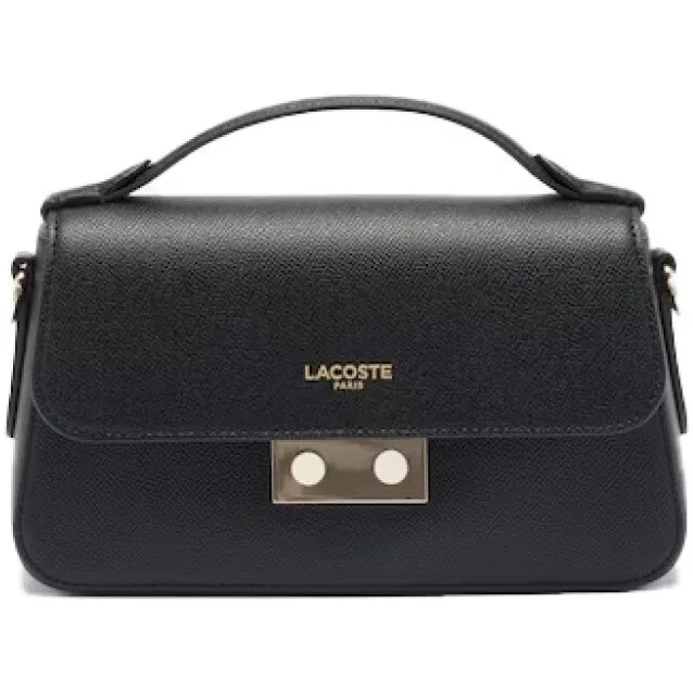 Lacoste Handtas Lacoste Champs Elysees S Crossover Zwart