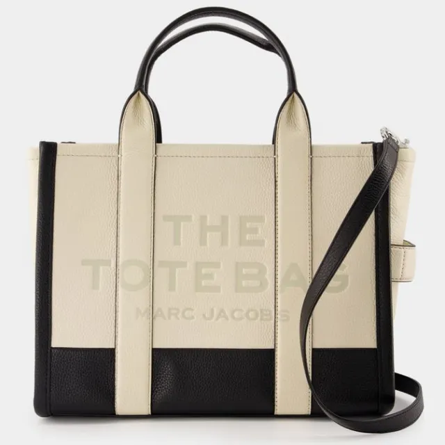 Marc Jacobs De medium tas- Leer - Ivoor White