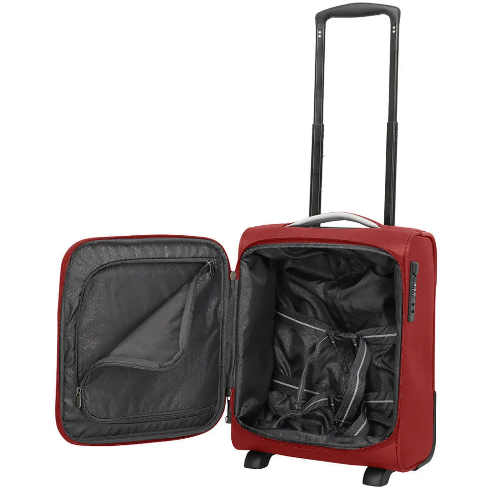 Travelite Jetpack Easy 2 underseater trolley rood, foto 4