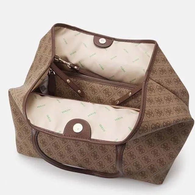 Tas Guess Hwesg9 51429 Victtoria Large 2 In 1 bruin, foto 2