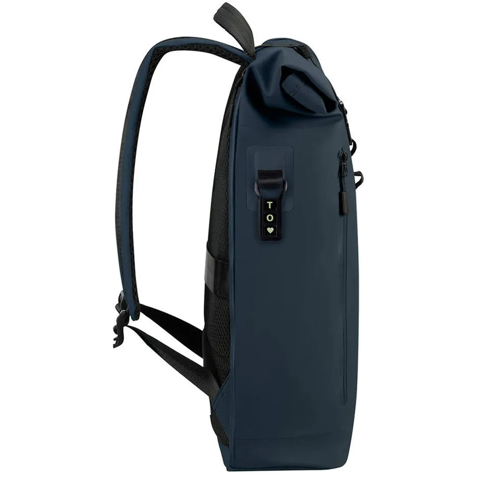 Samsonite Coatify Biz rolltop rugzak blauw, foto 4