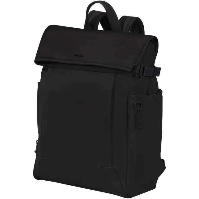 Samsonite Laptop rolltop backpack - rugzak Essentis 15,6 inch - Rugzak - 30,5 l - black