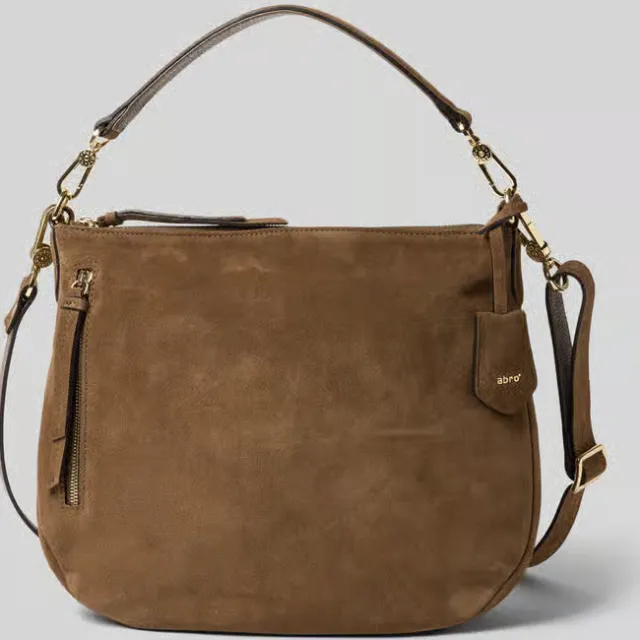Abro Juna schoudertas bruin Khaki