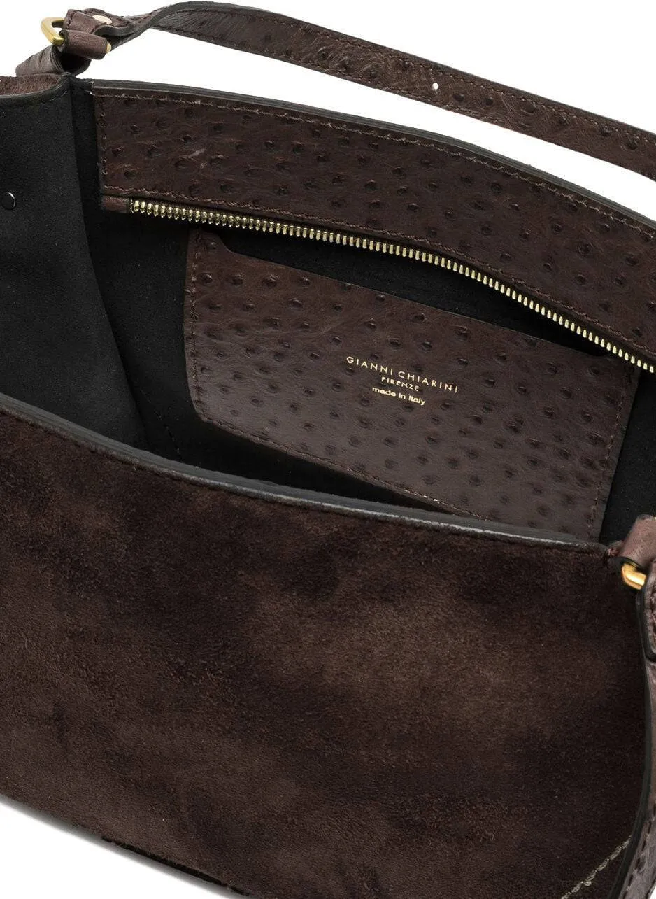 Gianni Chiarini Bloom schoudertas bruin, foto 6
