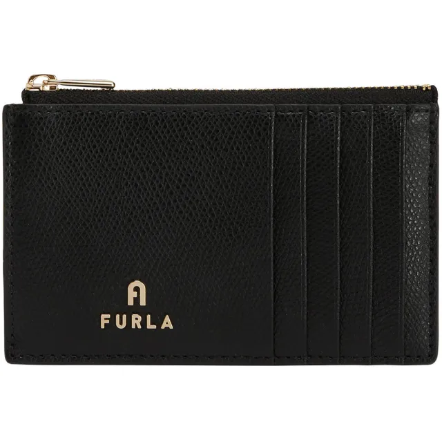 Furla leren pasjeshouder Camelia M zwart