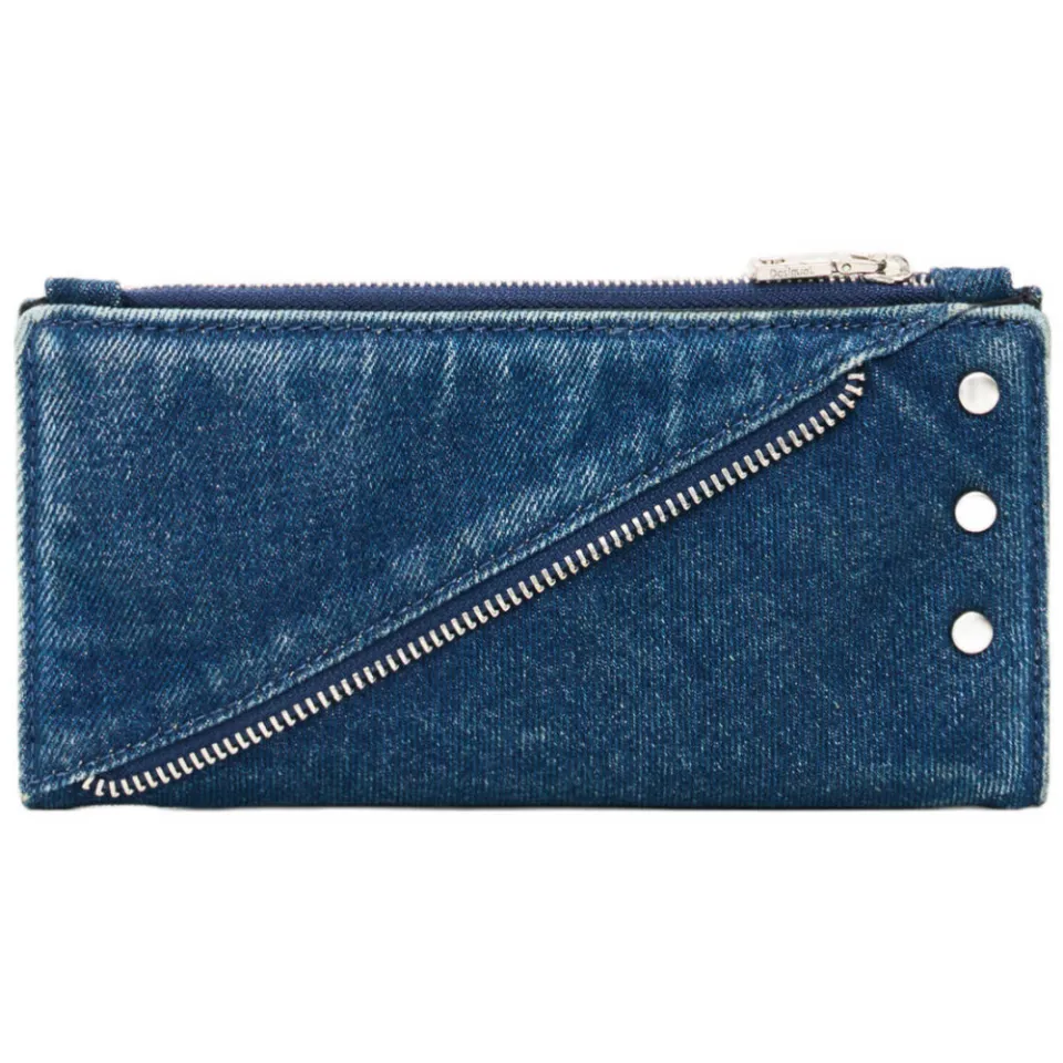 Desigual Mone Centella portemonnee denim blauw, foto 2
