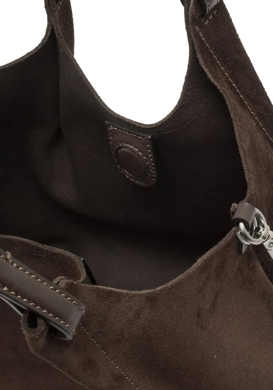 Gianni Chiarini Dua Bs 9799 schoudertas bruin, foto 6