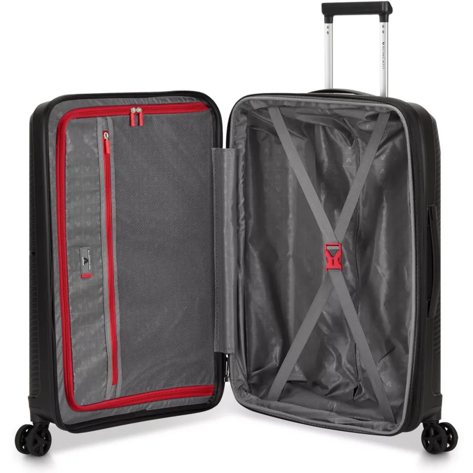Roncato Storm Spinner 66 cm zwart, foto 3