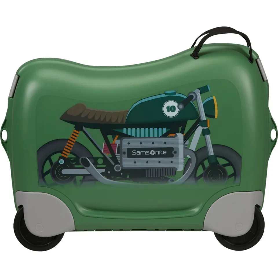 Samsonite trolley Dream2Go Ride-On Motorbike Groen