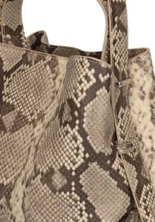 HVISK Handtassen Molly Scaly Structure Taupe - One size, foto 5