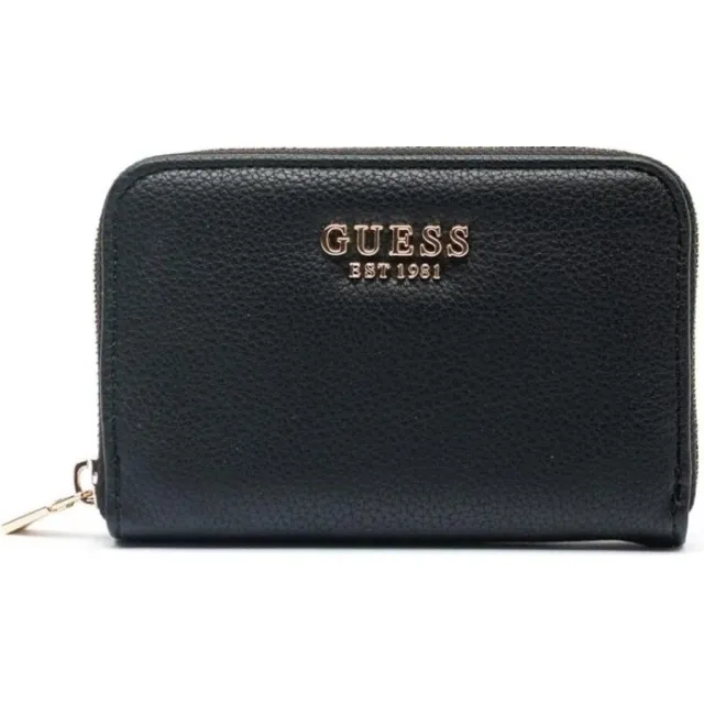 Guess Melody Logo SLG zip-around portemonnee zwart, foto 2