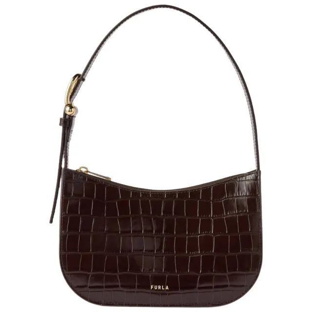 Furla Sara schoudertas donkerbruin