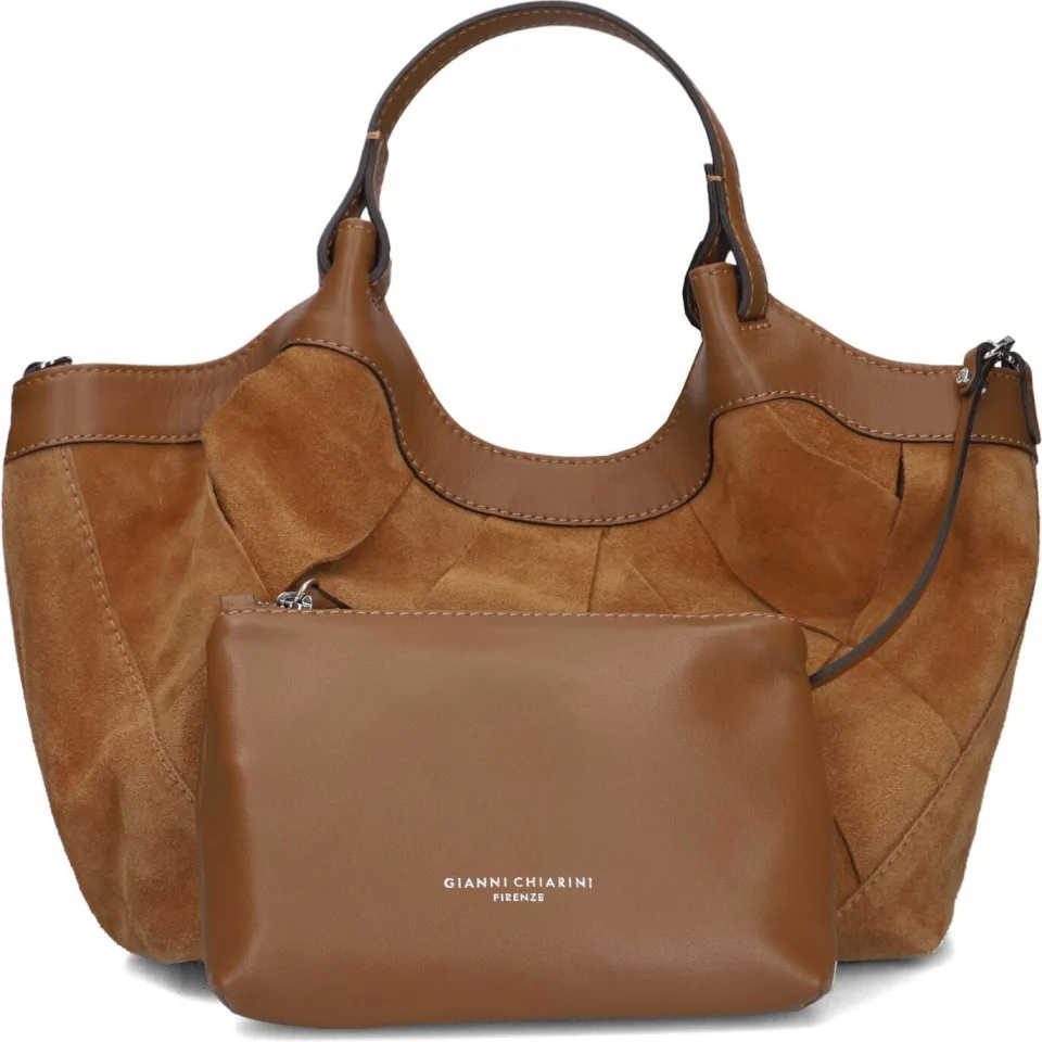 Gianni Chiarini Dua 12349 schoudertas bruin, foto 3