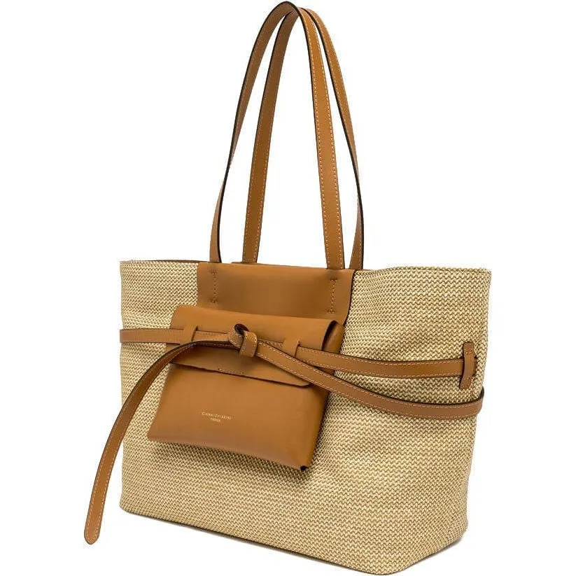 Gianni Chiarini Belty schoudertas zand, foto 3