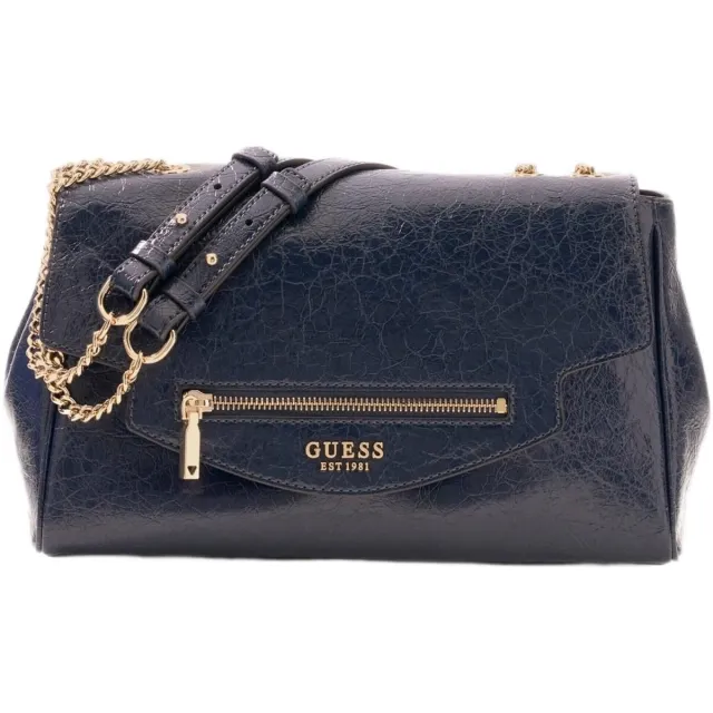 Guess Handtas Guess Antonia Cnvrtbl Xbody Flap Blauw