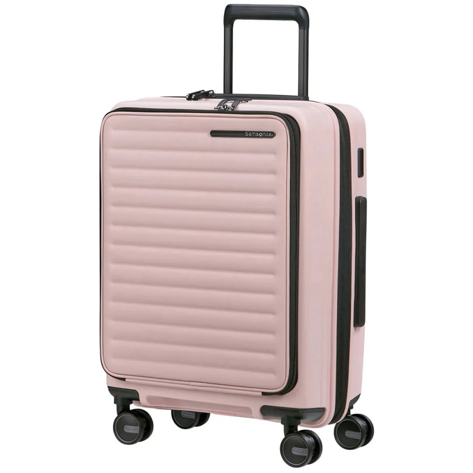 Samsonite Restackd Spinner 55 cm handbagagekoffer roze, foto 7