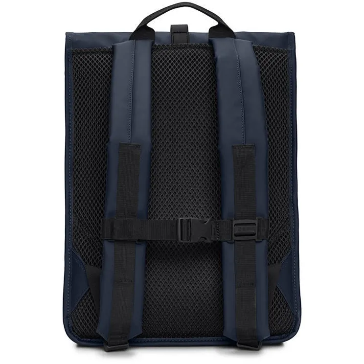 Rains Rolltop W3 rugzak donkerblauw marine, foto 3