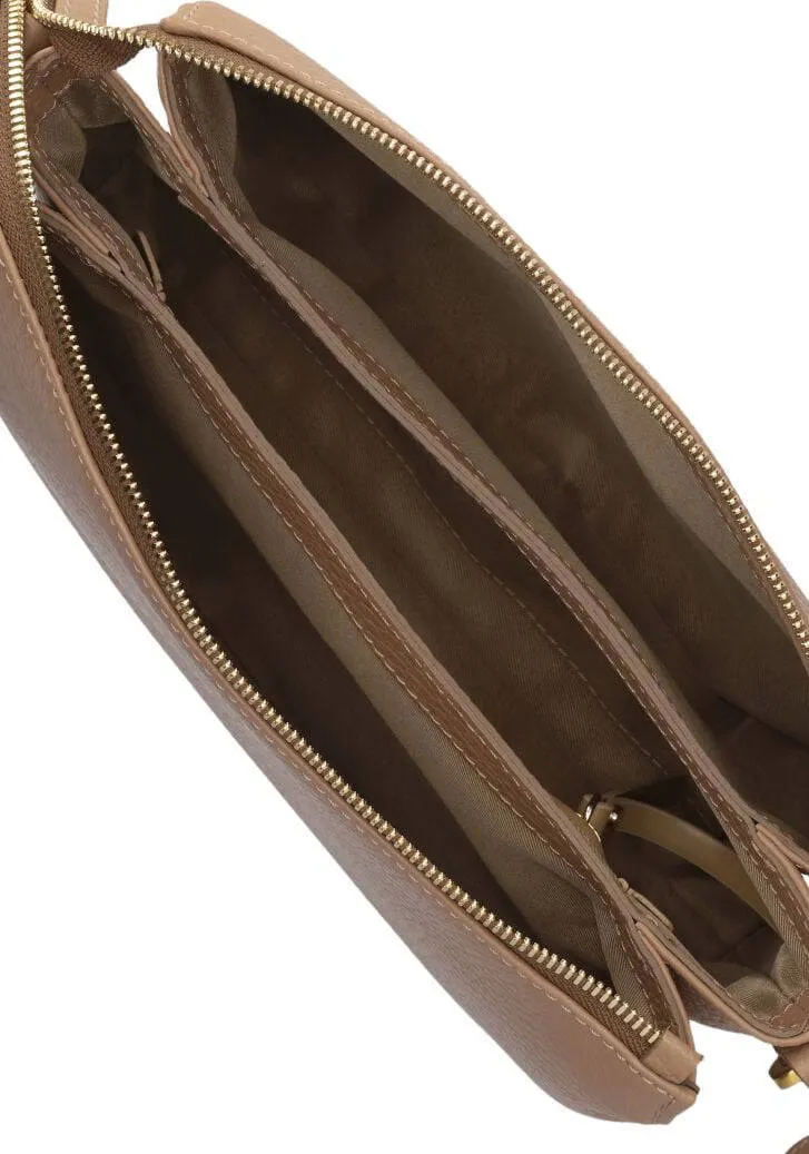 Gianni Chiarini Brooke schoudertas taupe, foto 4