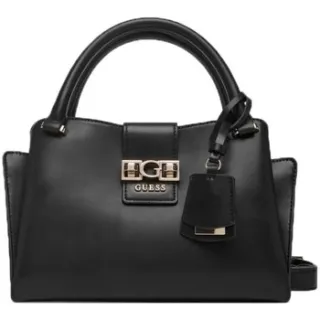 Guess Jane Small Satchel handtas zwart, foto 2