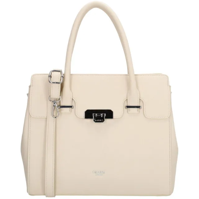 Charm London Soho handtas ecru