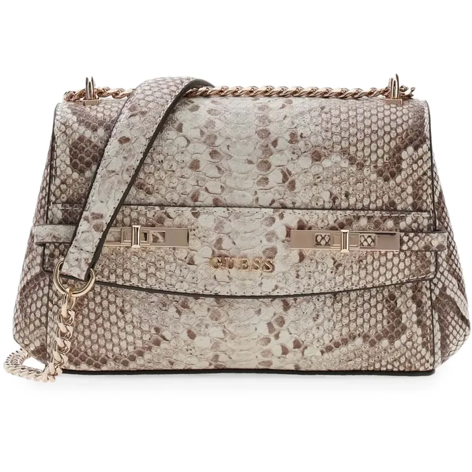 Guess Melinda Mini Convertible Xbody schoudertas natuurlijk natural, foto 2