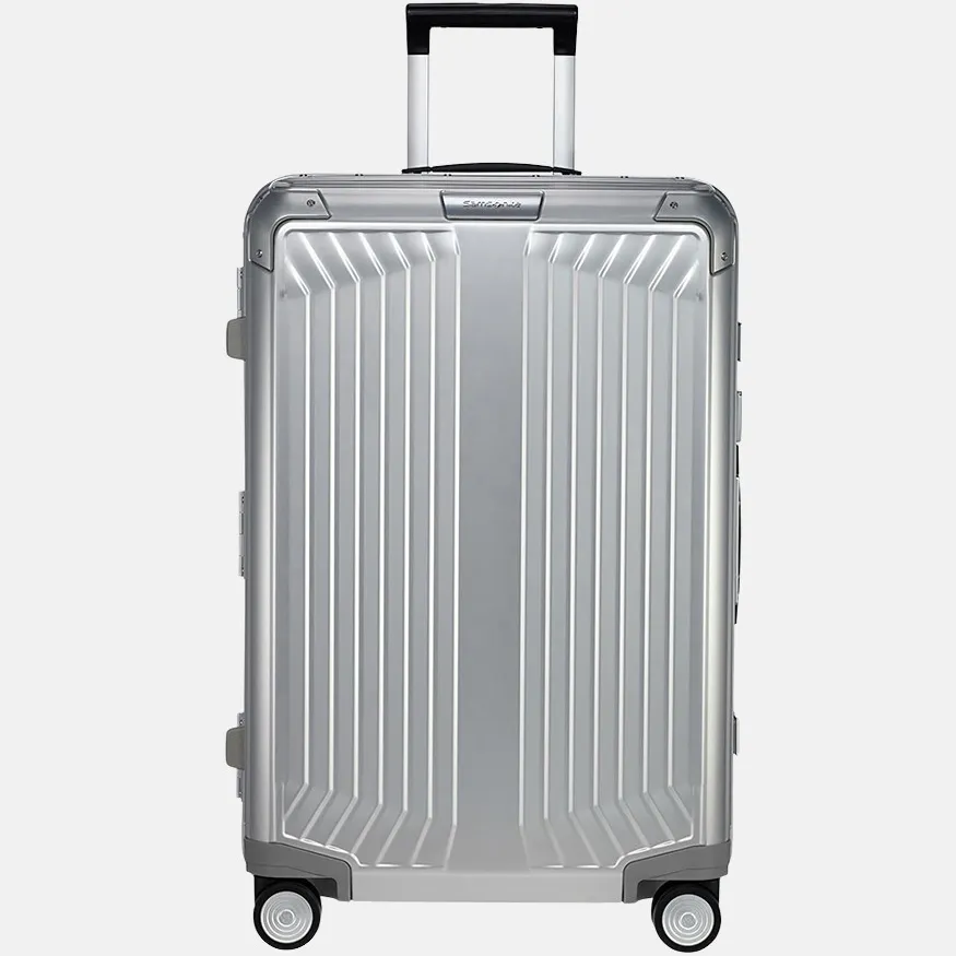 Samsonite Lite-Box Alu koffer 69 cm zilver, foto 2