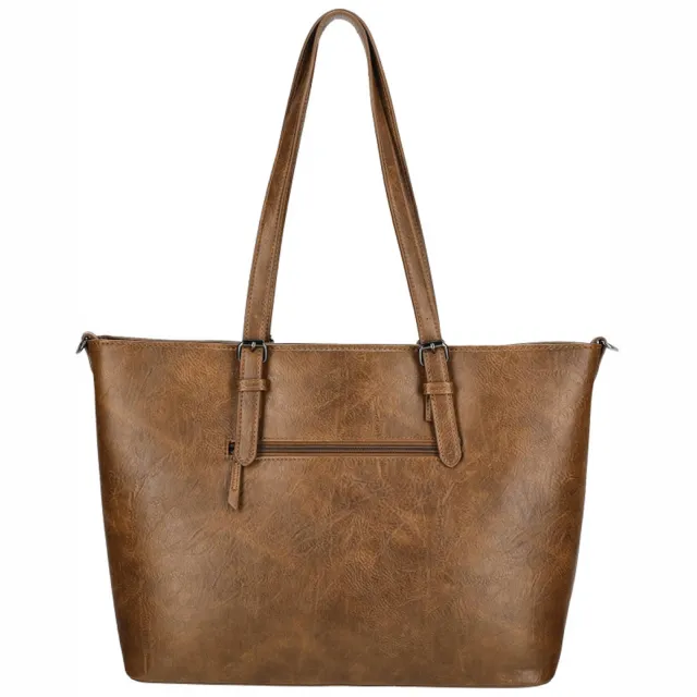 Enrico Benetti Julia shopper cognac, foto 2