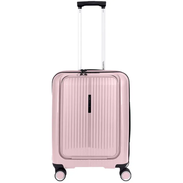 Gabol Brooklyn Cabin Trolley Front Pocket koffer roze