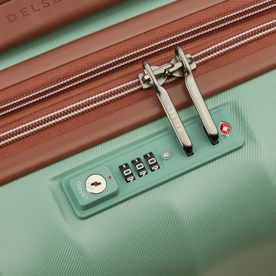 Delsey Carrousel 2 Slim handbagagekoffer saliegroen, foto 6