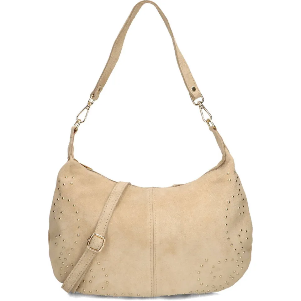 Notre-V Kirby schoudertas beige