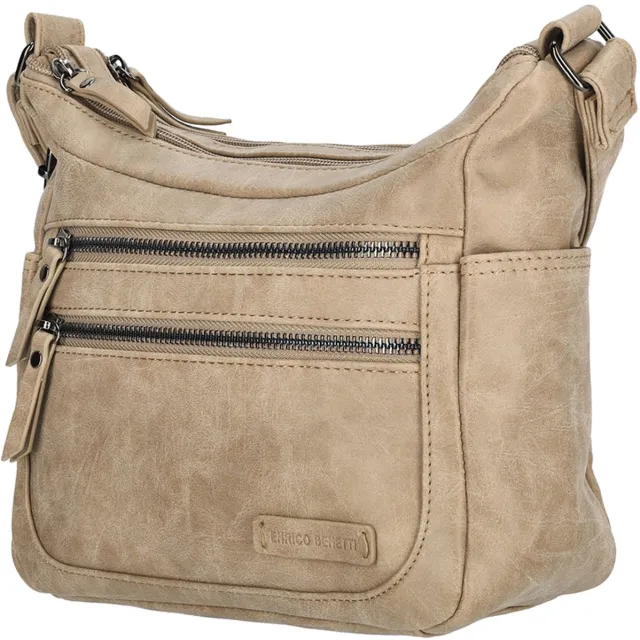 Enrico Benetti Medium Crossbodytas / Schoudertas Dames - Noumea - Taupe
